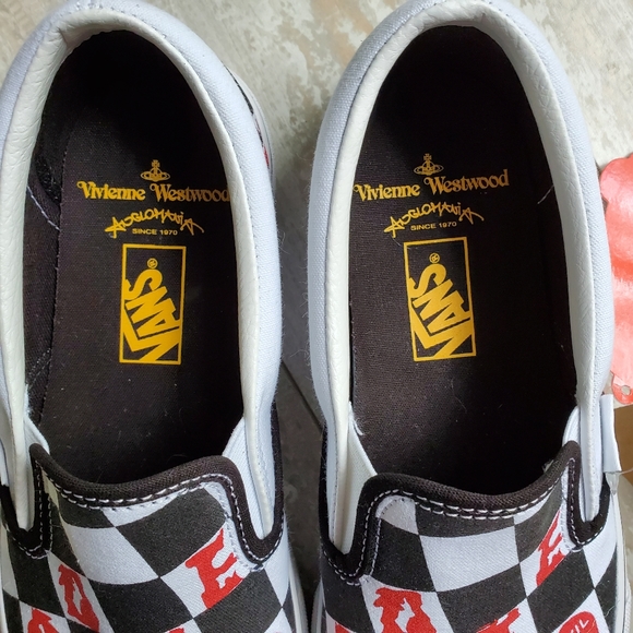 VANS X Vivienne Westwood check classic slip on - Picture 8 of 11